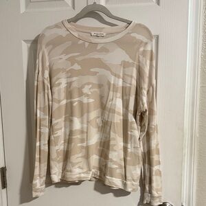 Workshop Republic Clothing Beige and Cream Top